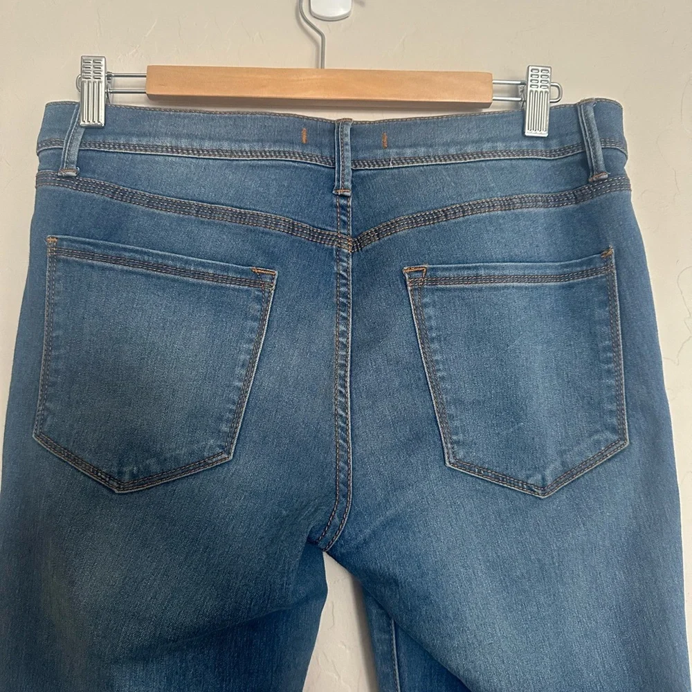 Free People Mid Rise Skinny Ankle Length Jeans Size 28 EUC 61855-1651 5125